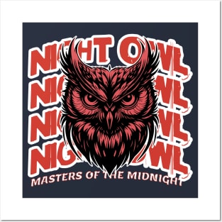 The Night Owl Masters of the Midnight Posters and Art